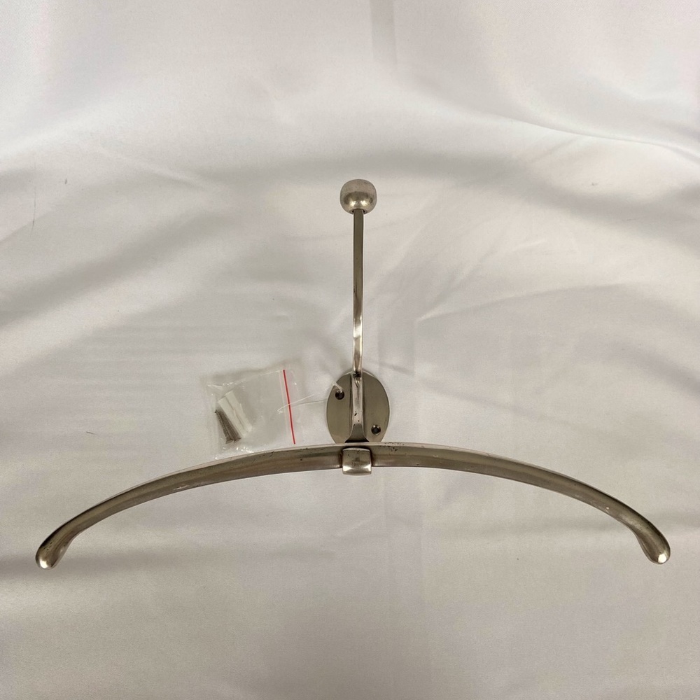 Wall Mounted Valet Hook (antique silver finish)